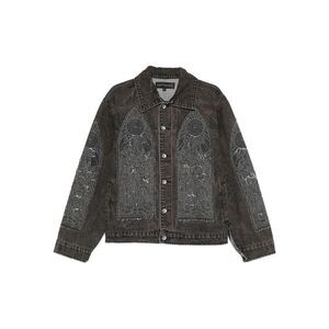 Who Decides War Brown Jackets - Denim Jackets Men